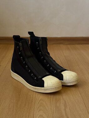 Y-3 Yohji Yamamoto Zip High-Top Sneakers